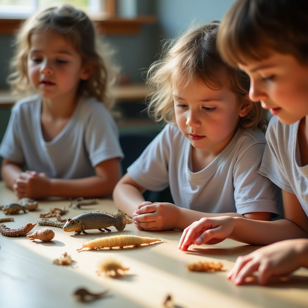 Educational workshop with children