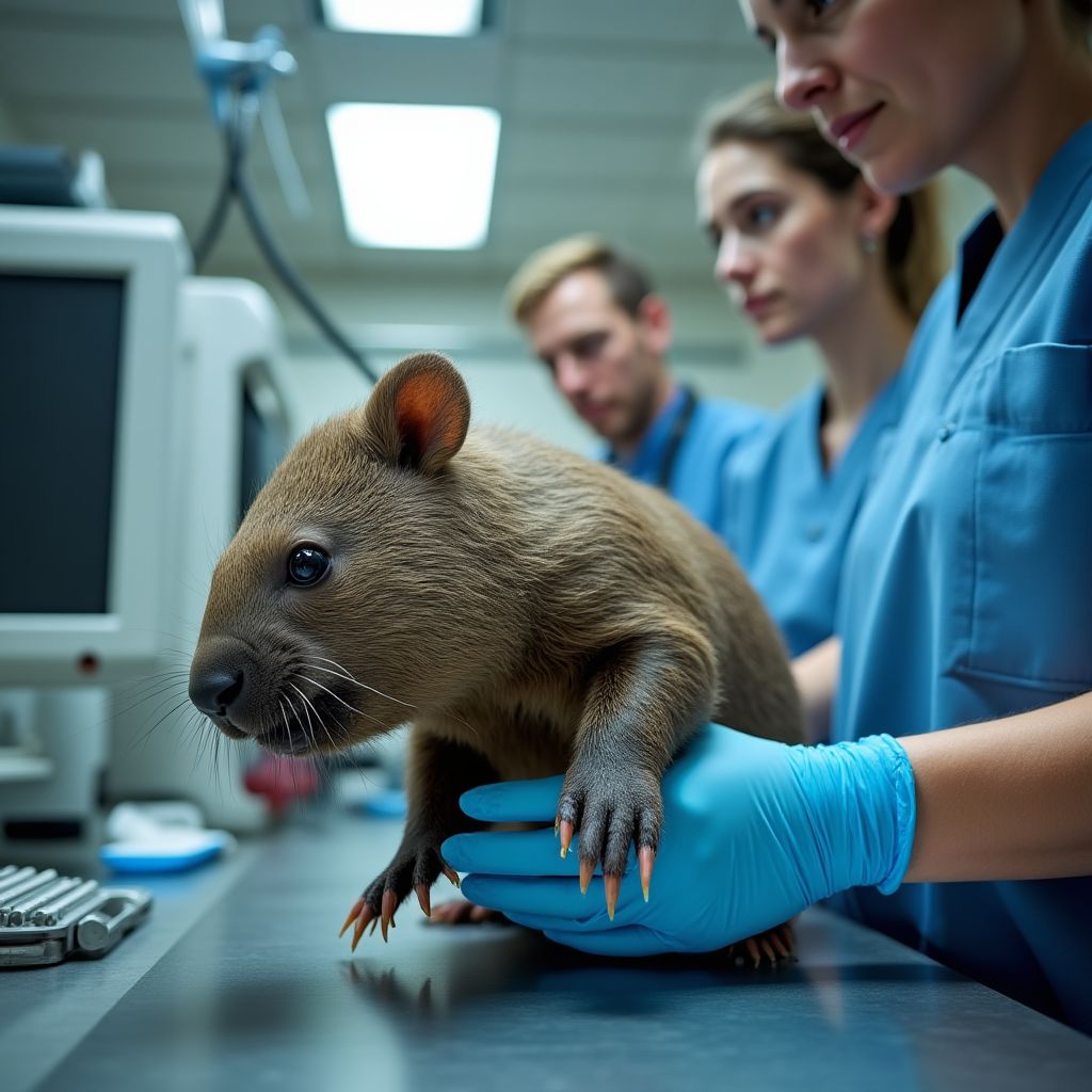 Wombat Disease Research